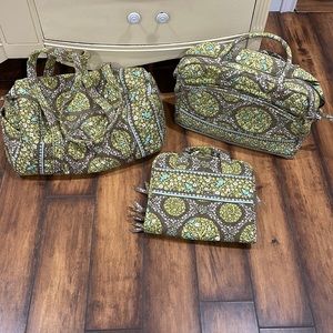 Vera Bradley Sittin in a tree three piece collection.